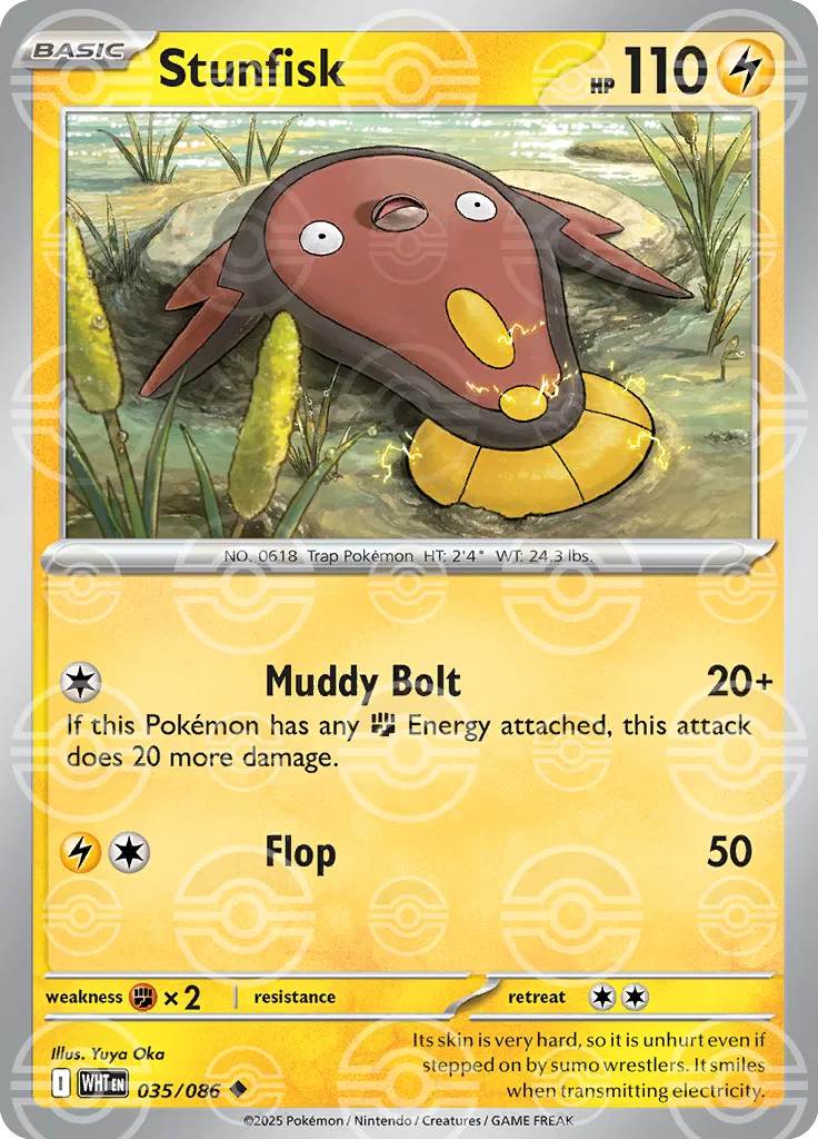 Stunfisk  (Poke Ball) 