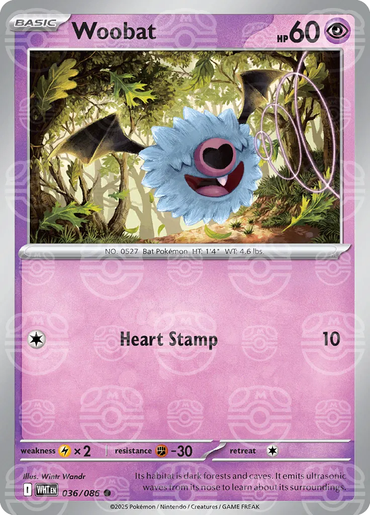 Woobat (Master Ball)