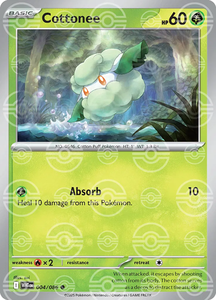 Cottonee  (Poke Ball) 