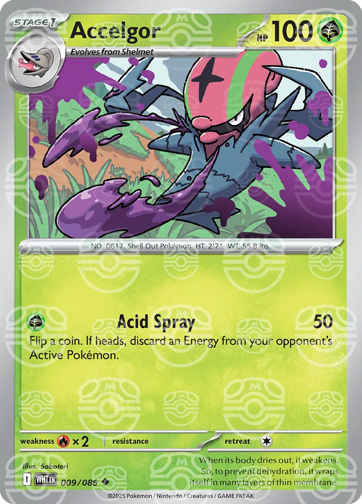 Accelgor  (Master Ball)