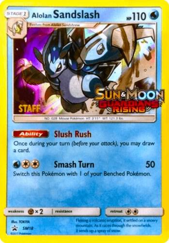 Alolan Sandslash (Staff Stamp)