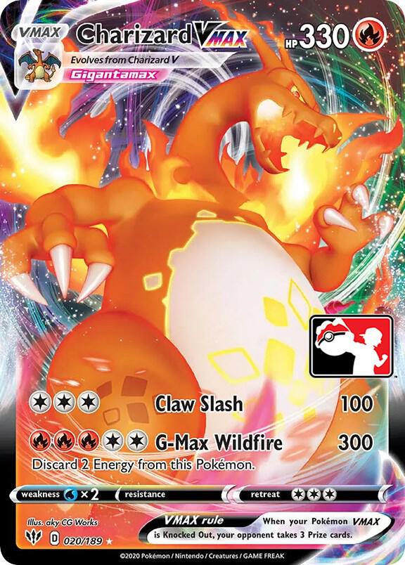Charizard VMAX (Play Pokemon Stamp)