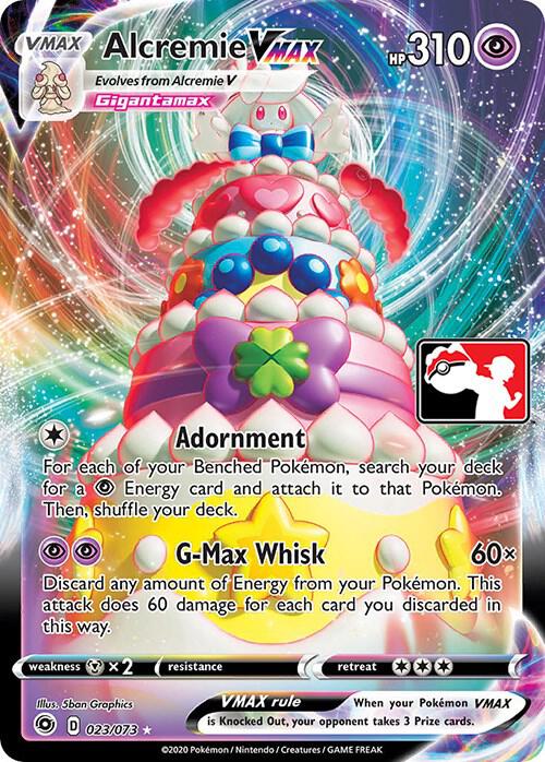 Alcremie VMAX (Play Pokemon Stamp)