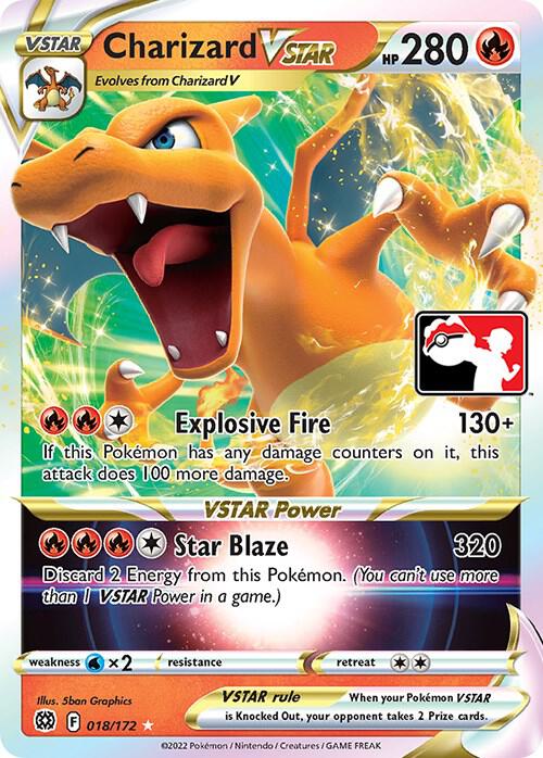 Charizard VSTAR (Play Pokemon Stamp)