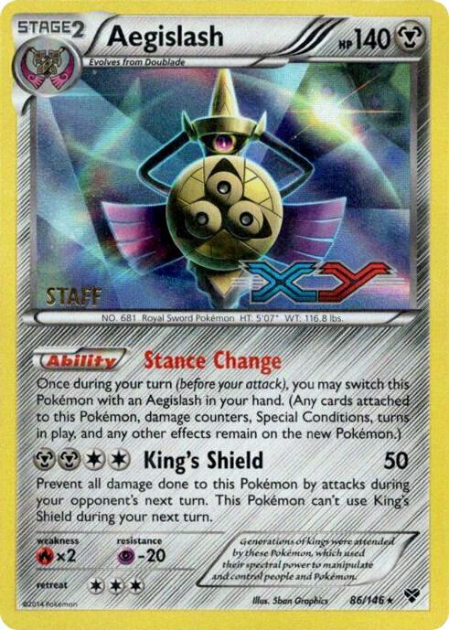Aegislash (Staff Stamp)