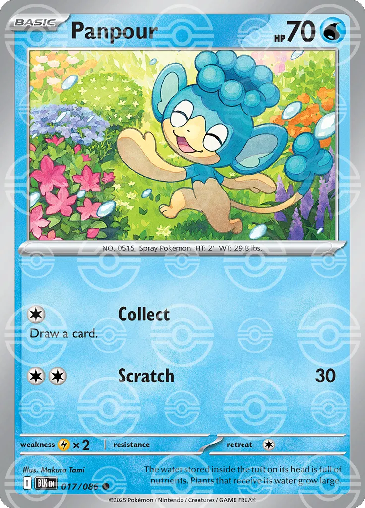 Panpour  (Poke Ball) 