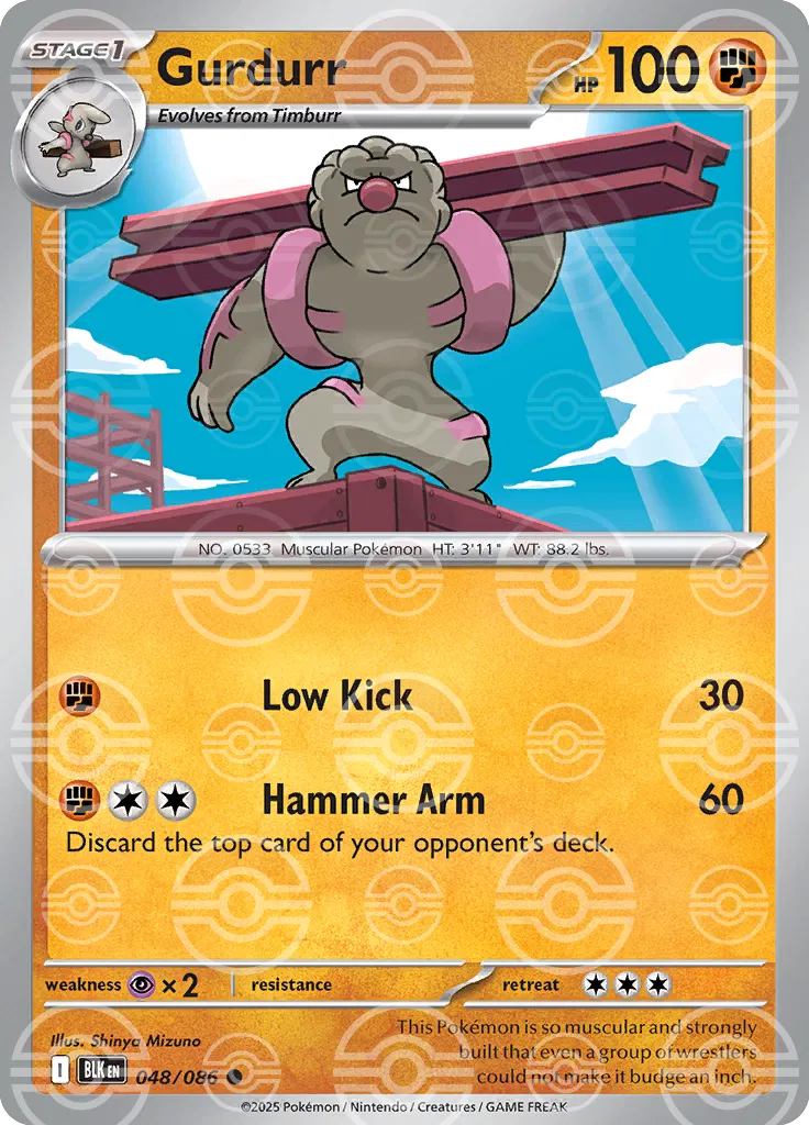 Gurdurr (Poke Ball)