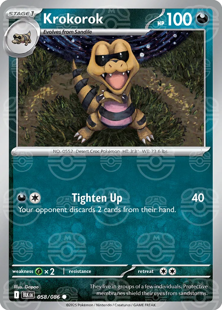 Krokorok  (Master Ball)