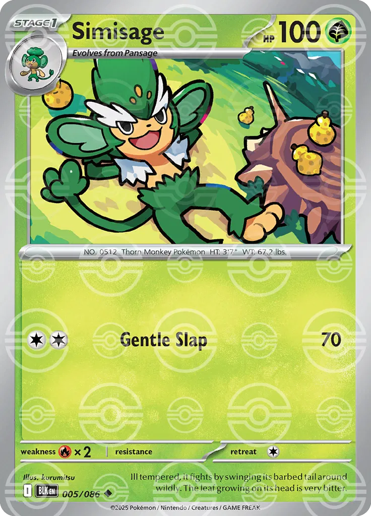 Simisage  (Poke Ball) 