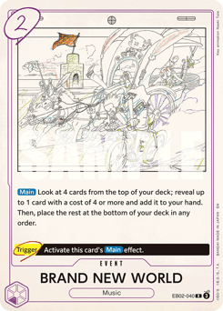 BRAND NEW WORLD (foil)