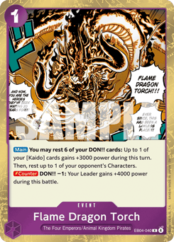 Flame Dragon Torch (foil)