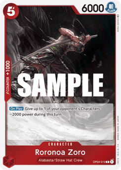 Roronoa Zoro (foil)