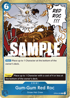 Gum-Gum Red Roc (foil)