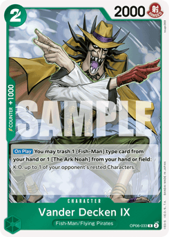Vander Decken IX (foil)