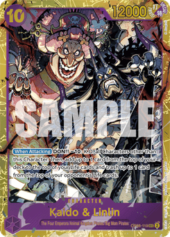 Kaido & Linlin (foil)