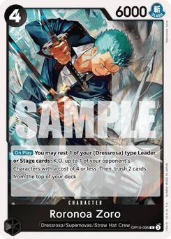 Roronoa Zoro (foil)