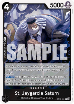 St. Jaygarcia Saturn (foil)