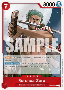 Roronoa Zoro (foil)