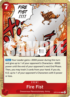 Fire Fist (foil)