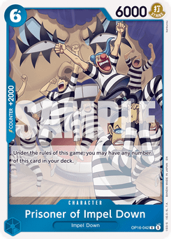Prisoner of Impel Down (foil)