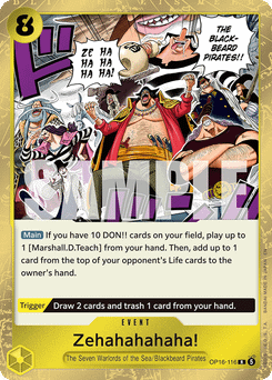 Zehahahahaha! (foil)