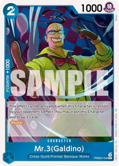 Mr.3(Galdino) (foil)