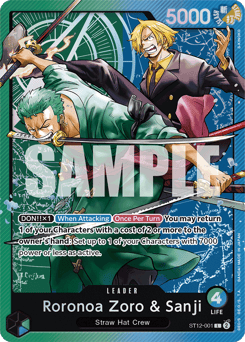 Roronoa Zoro & Sanji (foil)