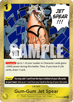 Gum-Gum Jet Spear (foil)