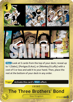 The Three Brothers' Bond (foil)