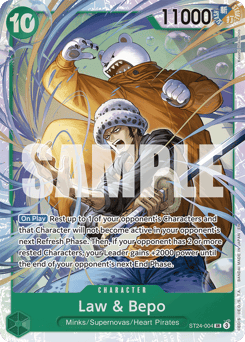 Law & Bepo (foil)