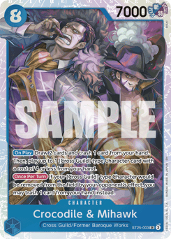 Crocodile & Mihawk (foil)
