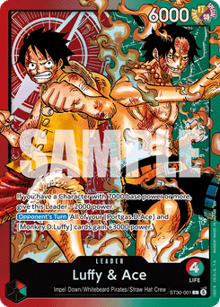 Luffy & Ace (foil)